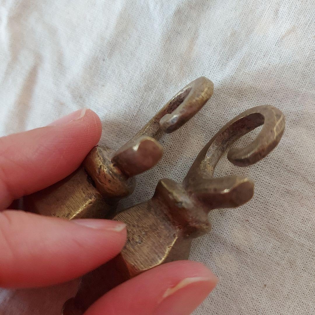 Amazon.co.jp: Orang ulu イヤリング 真鍮 アンティーク 部族