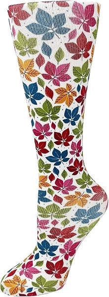 Cutieful womens Compression Sock, Black Butterfly, 5-11 - 3