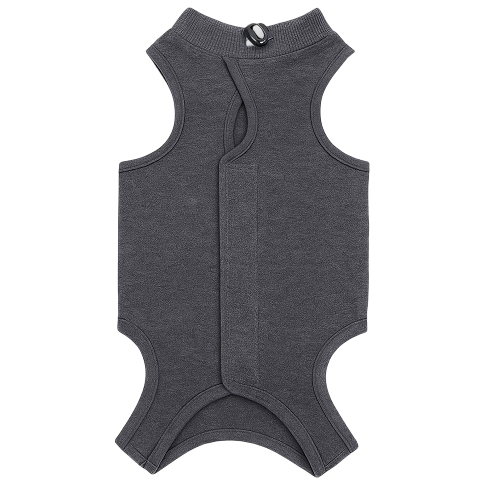 Body pour Chat après Stérilisation, Body Chat Post Opératoire pour Femelle & Mâle, Coton Doux, Protection Plaies Abdominales, Convient pour 3-5kg, Taille M - Gris