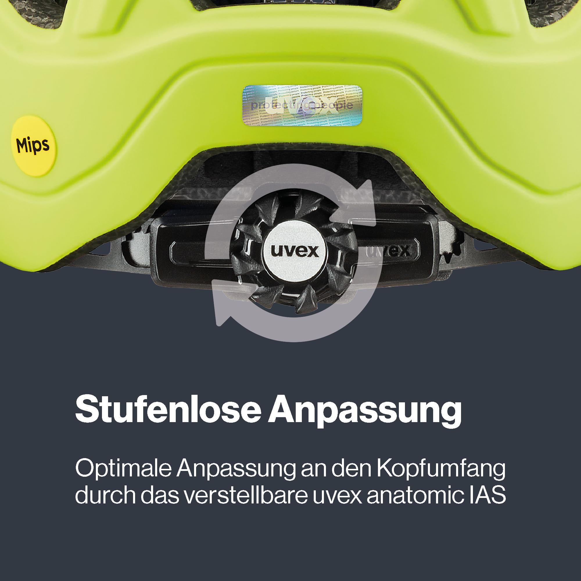 uvex React jr. MIPS - Leichter Fahrradhelm für Kinder - individuelle Größenanpassung - MIPS-Sysytem