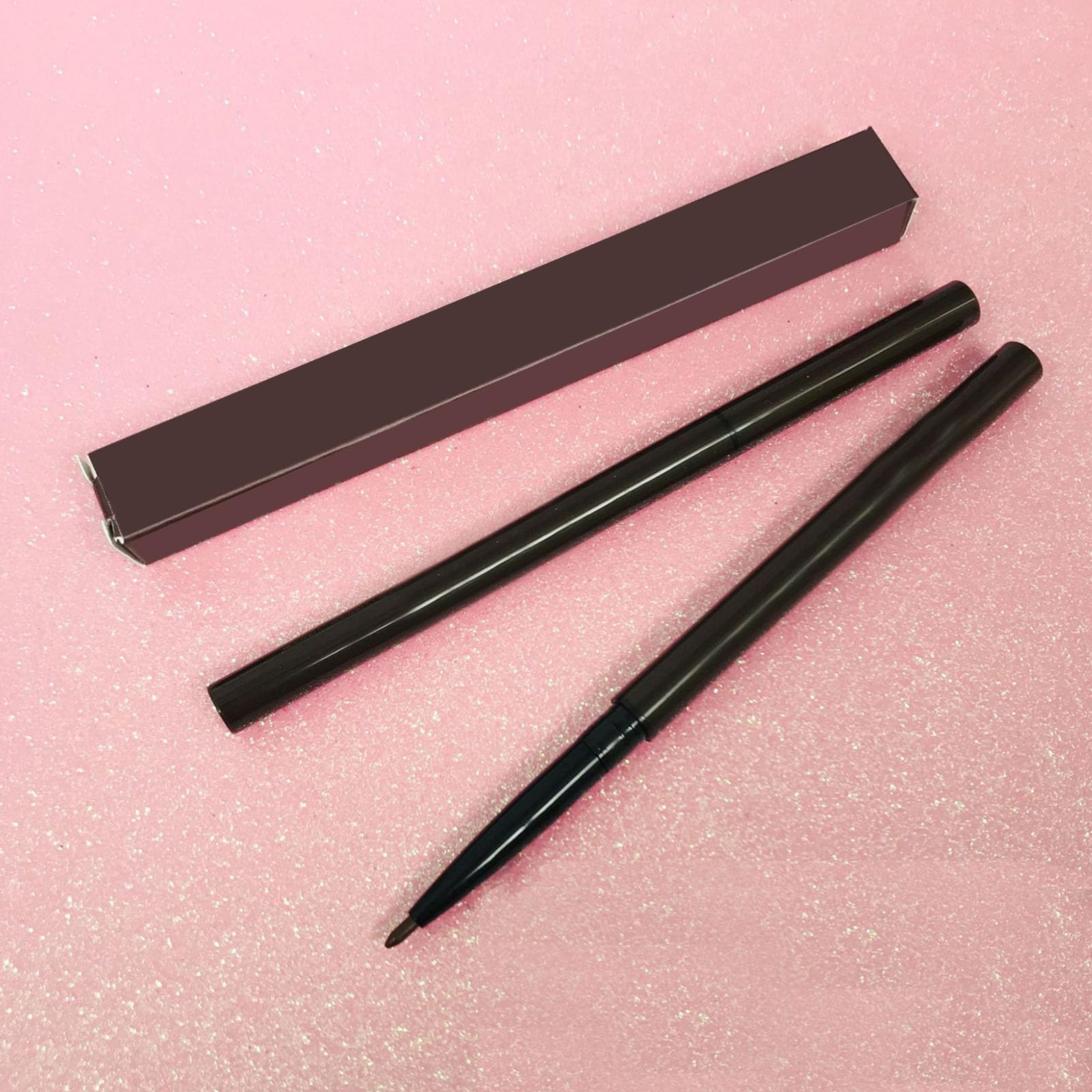 Pongnas Lápiz Gel Cremoso de Larga Duración y Suave Deslizamiento para Ojos, Labios, Rostro con Excelente Pigmentación, No Alérgico, Fácil de Combinar con Looks de Maquillaje (Marron oscuro)