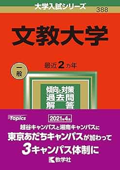 赤本　文教大学2024年と2022年と2020年と2018年版セット 赤本 文教大学2024年と2022年と2020年と2018年版セット 赤本