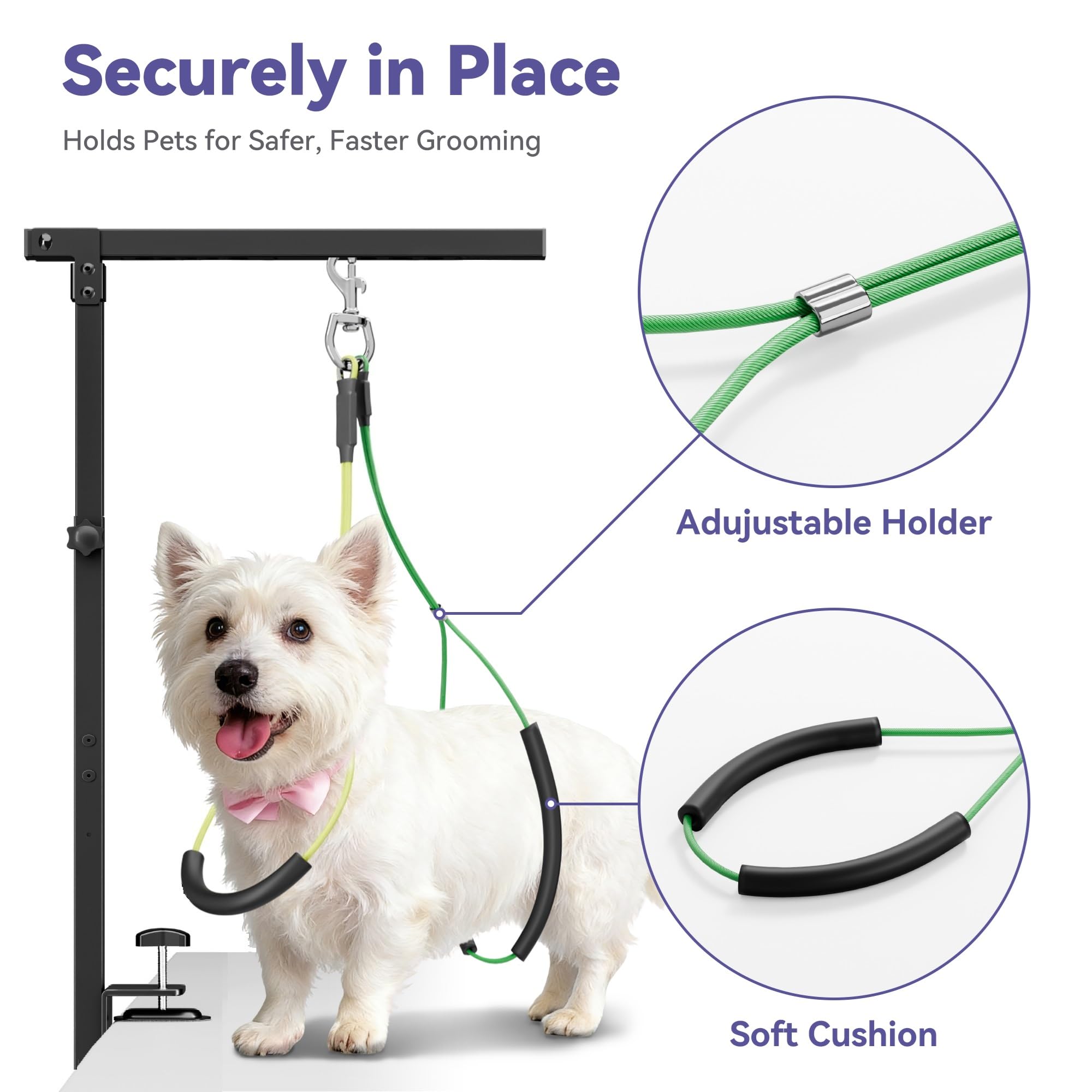 Dog Grooming Arm - Secure & Comfortable -6