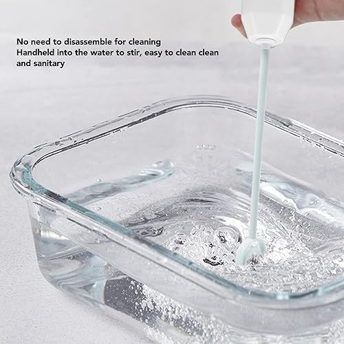 Miniatura 3 de Espumador de leche, batidora de mano, espumador para café, mini batidor eléctrico eléctrico de mano, batidor de espuma para café, capuchino, matcha,