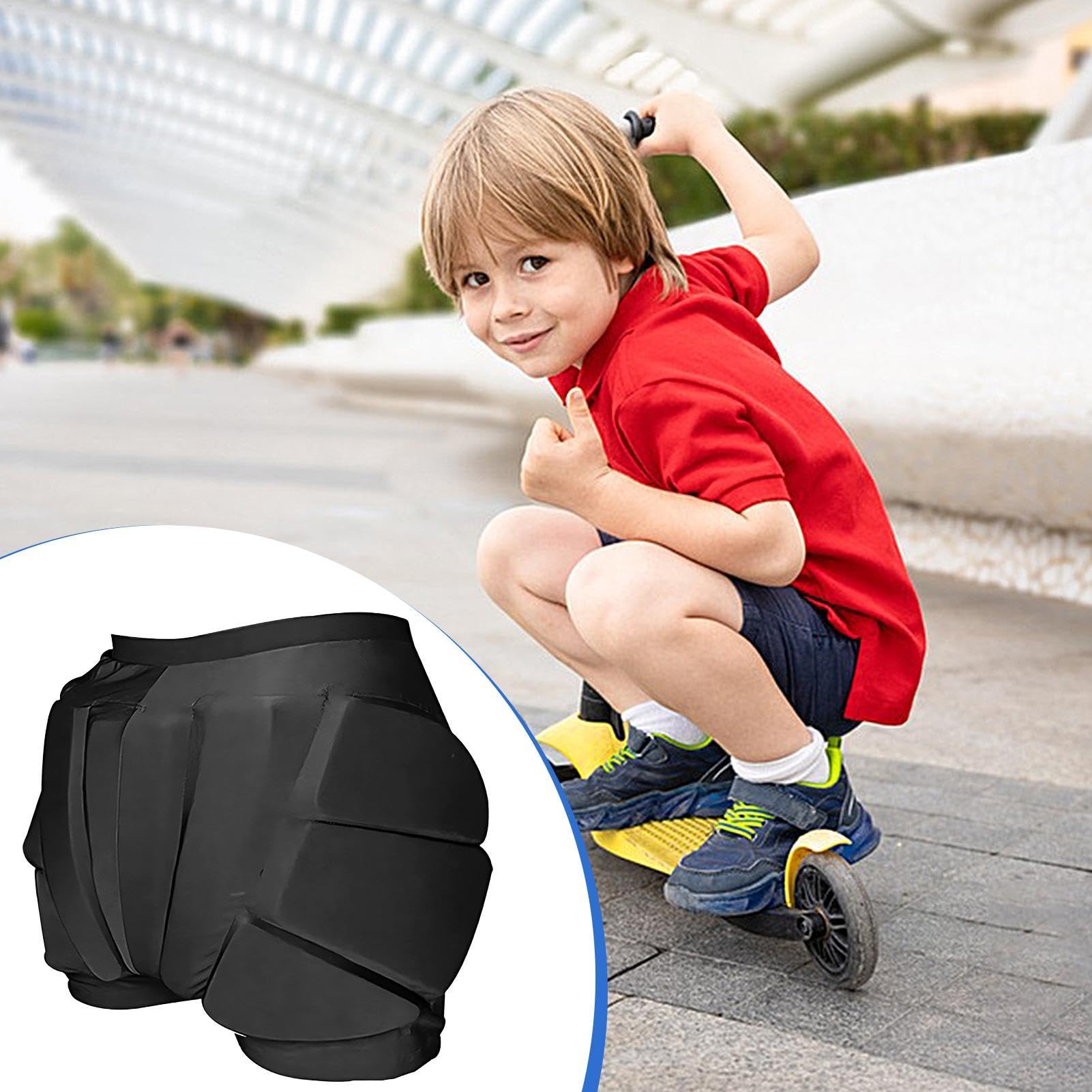 Cuscinetti protettivi per pattinaggio a rotelle, pantaloncini da snowboard, pantaloncini di protezione per snowboard, attrezzatura di sicurezza per pattinaggio su ghiaccio, cuscinetti protettivi per