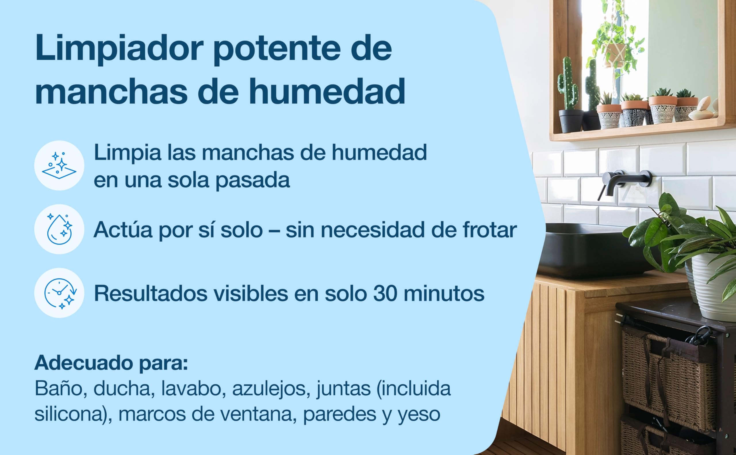 HG Eliminador de Manchas de Humedad, Limpiador de Juntas Negras para Paredes, Azulejos y Silicona en Baños, Cocinas y Exteriores – 500 ml (el embalaje puede variar)
