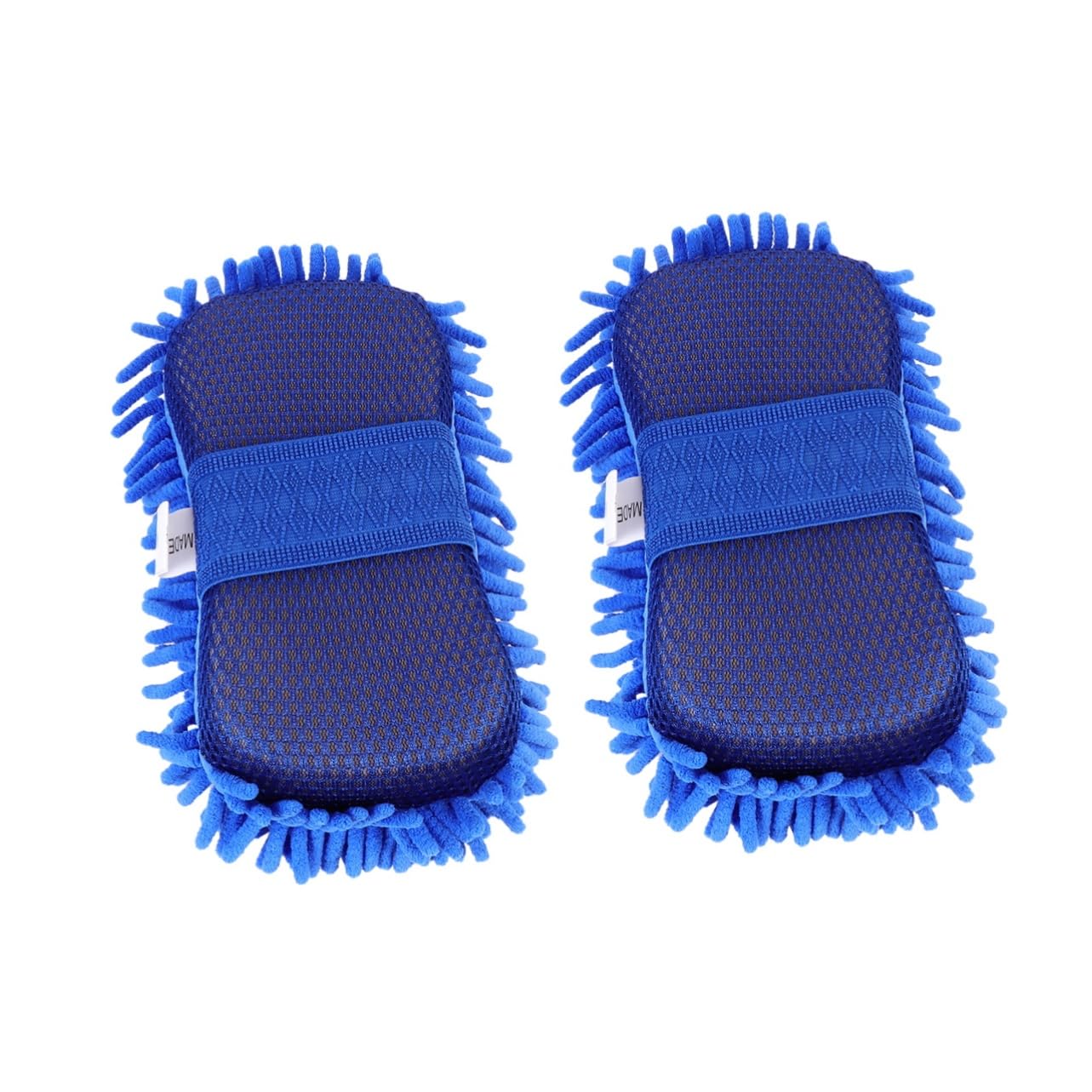 PRETYZOOM 3 Set Guanto Per Lavaggio Auto Strumento Pulizia Per Auto Microfibra Per Pulizia E Sicura Adatti Tutti Tipi Veicoli Facile Da Usare E Resistente Ai Danni 2 Pezzi*3
