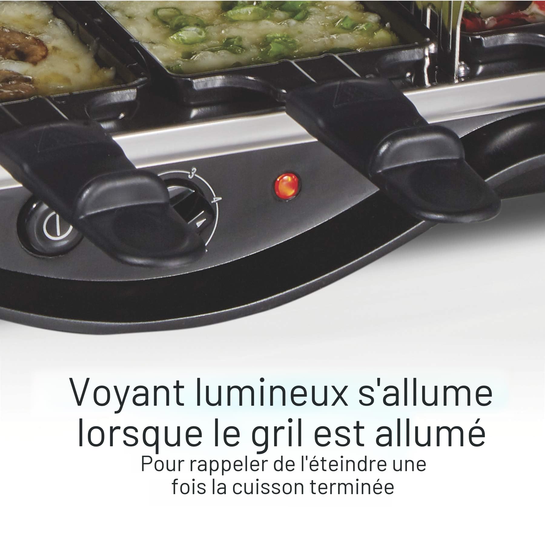Hamilton Beach 31612-MX Gril électrique raclette d'intérieur de 8