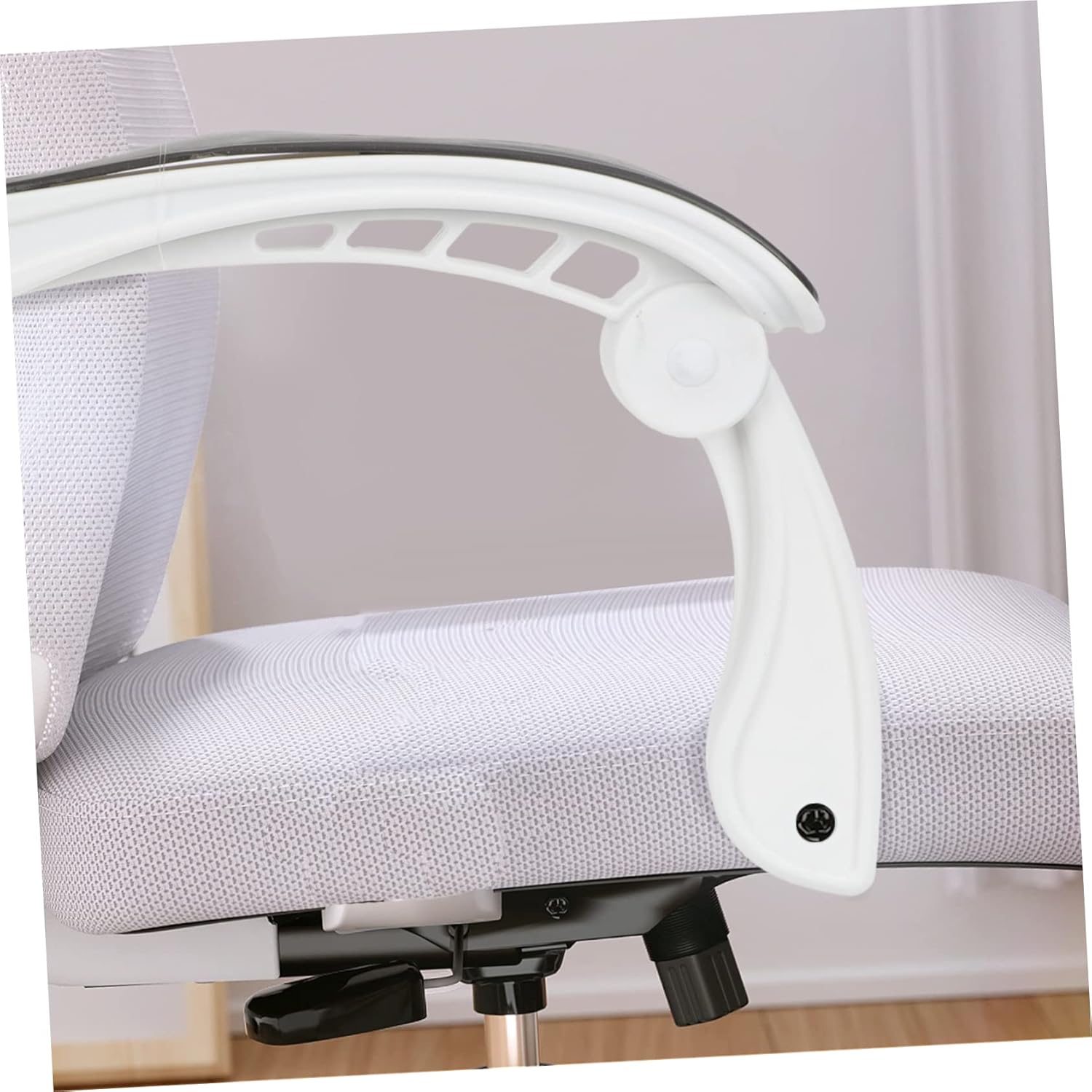 VILLCASE 2pcs Office Chair Armrests Sturdy Armrests for Home Office Use Easy to Install Fits Chairs Material Comfortable Support