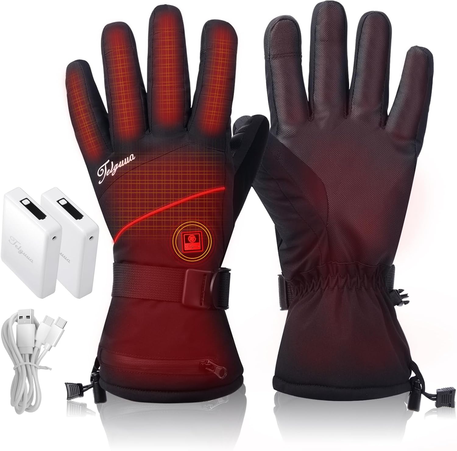 Imagine produs mănuși încălzite Telguua