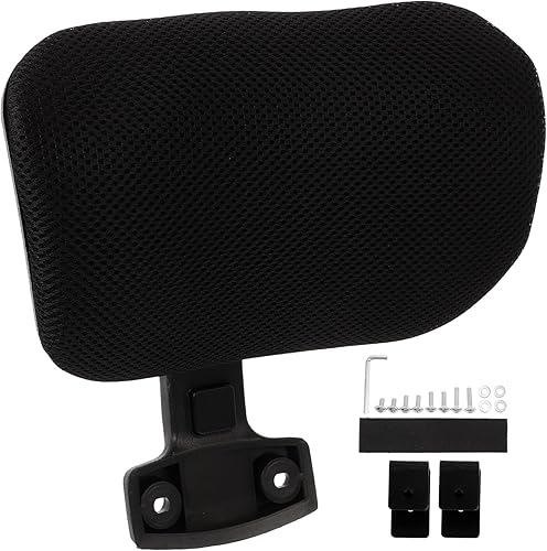 Tofficu 1 juego de reposacabezas ajustable para computadora, cojín para silla de cuello, almohada para silla de trabajo, silla de computadora,