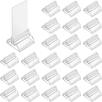 Vista 7 de Aster 48 soportes acrílicos para tarjetas de juego, soportes transparentes para tarjetas de juego, piezas de juego de mesa, marcadores