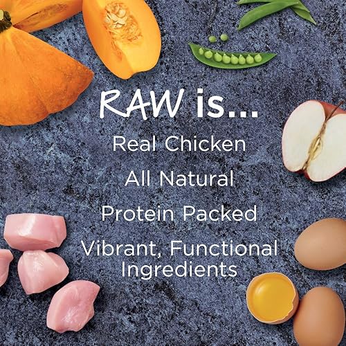 Miniatura 5 de Instinct Raw Boost - Receta sin granos para la salud intestinal con pollo real, alimento seco natural para perros de Nature's Variety, bolsa de 18