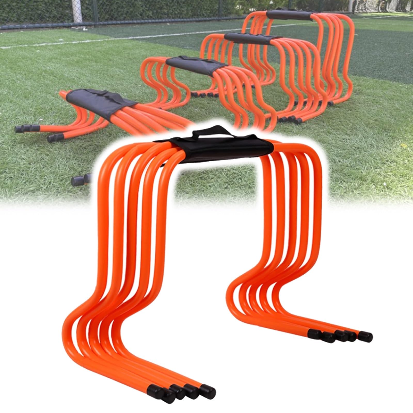 Ostacoli di velocità per allenamento di agilità, perfetti per calcio, basket e tennis, attrezzatura per allenamento indoor e outdoor, 30 cm