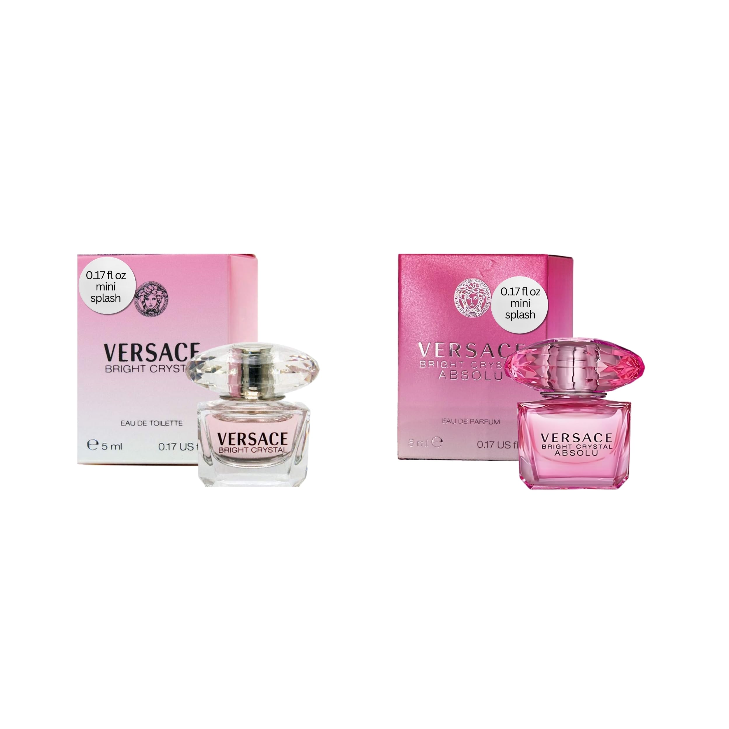 Amazon.com : Versace Mini Bright Crystal and Bright Crystal Absolu