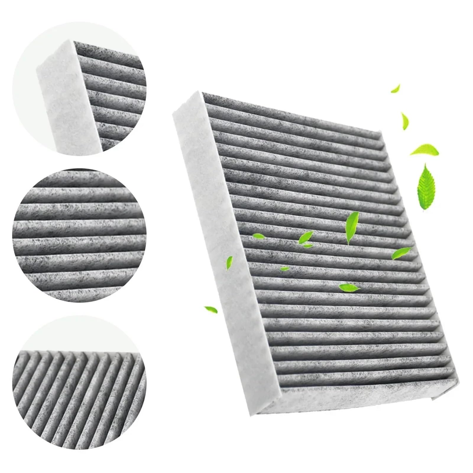 Filtro de habitáculo Elemento de filtro de aire compatible con Toyota, Lexus, Mazda, Subaru LeCorolla, Prius, RAV4 XC10622