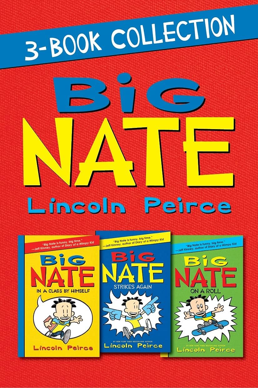 Big Nate 3-Book Collection: Big Nate: In a Class by Himself, Big Nate Strikes Again, Big Nate on a Roll – A New York Times Bestselling Humorous Series for Kids (Ages 8-12)