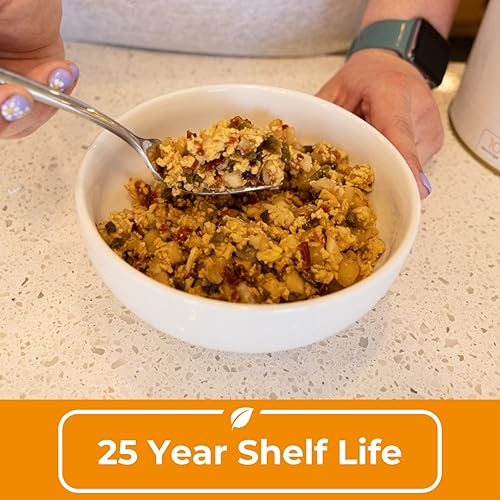 Miniatura 4 de Nutristore Sartén de desayuno liofilizada  Supervivencia de emergencia para almacenamiento de alimentos a granel  Perfecto para comidas rápidas