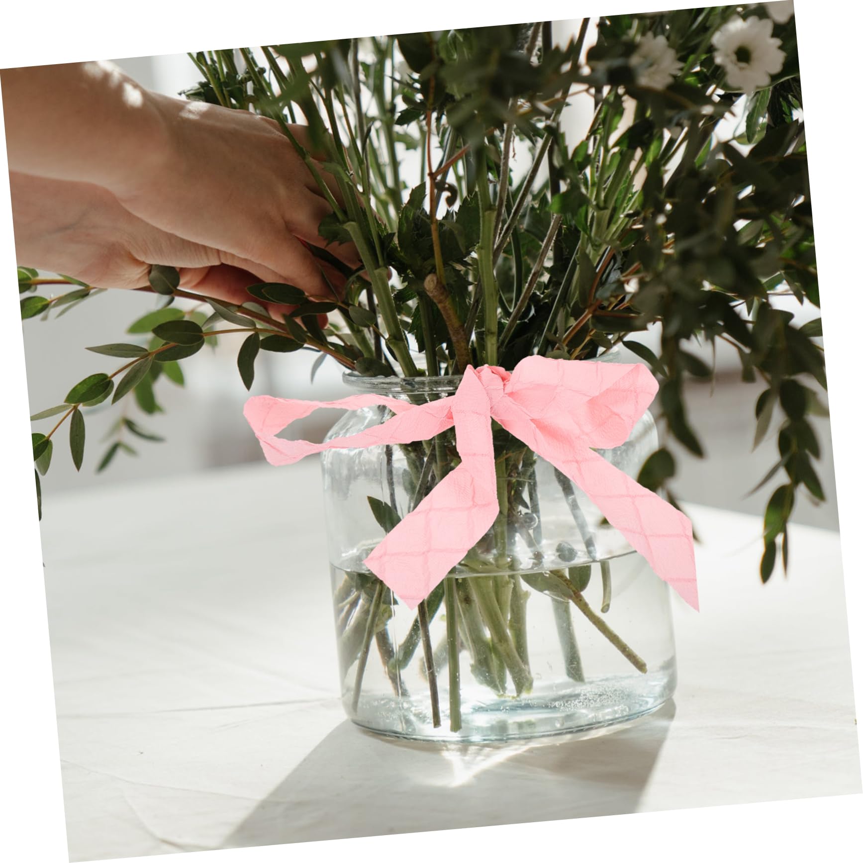 SHINEOFI 5 Rollos Correas Con De Vistoso Cinta Para Envolver Cintas Para Manualidades De Raso Para Envolver Floral Nupcial Ancha Para Rosa Tela