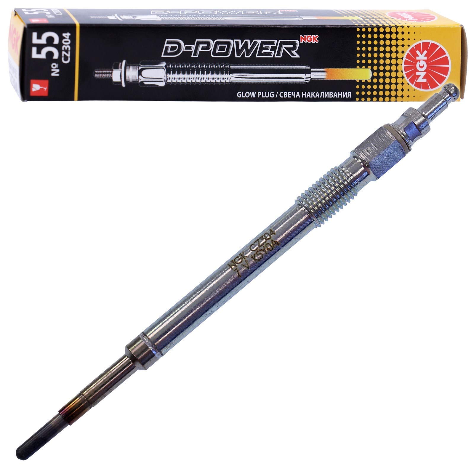 NGK - BOUGIE PRECHAUFFAGE BOITE - CZ304, argenté