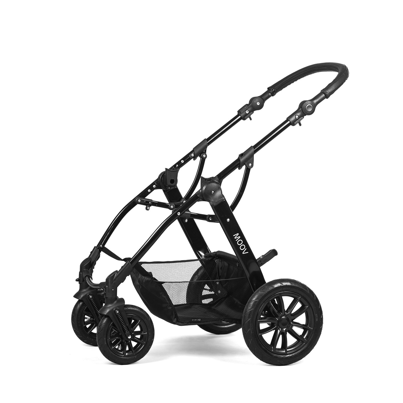 kk Kinderkraft Carrito Bebé 3 Piezas MOOV, Capazo, Silla Paseo, Silla Coche, Azul