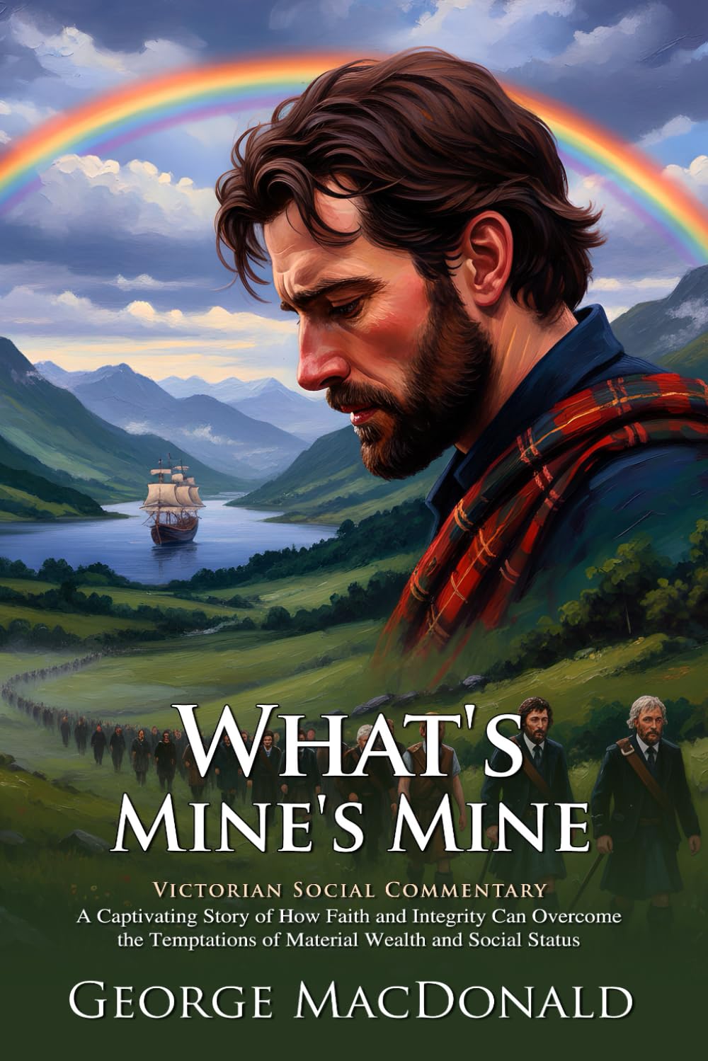 What's Mine's Mine: A Scottish Highland Epic of Honor and Heritage: A Journey of Redemption in the Misty Mountains - Illustrated Edition with Author Biography and Modern Literary Critiques