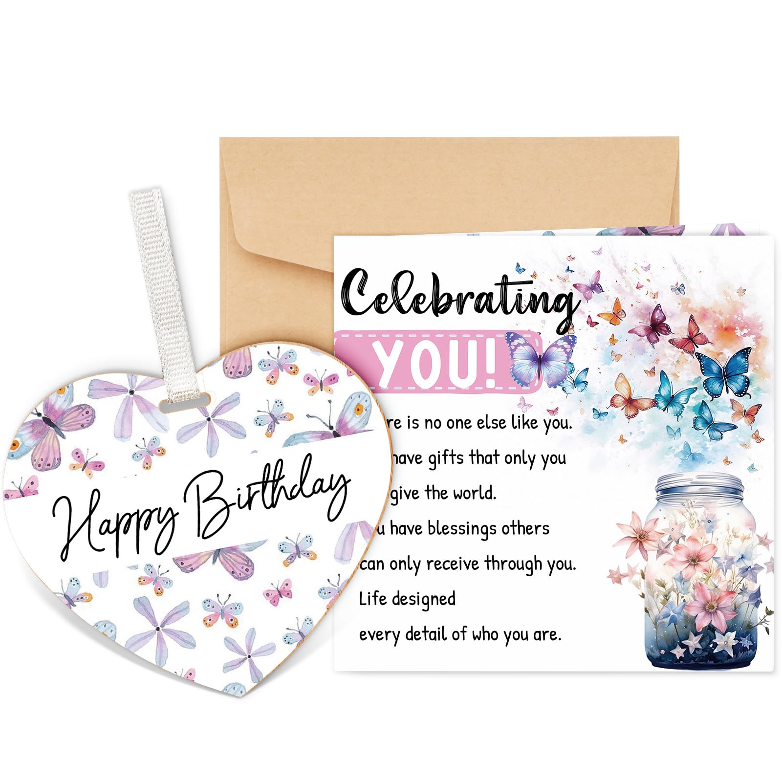 Tulolvae Birthday Cards for Women, Happy Birthday Gifts for Friends Bestie โ image 1