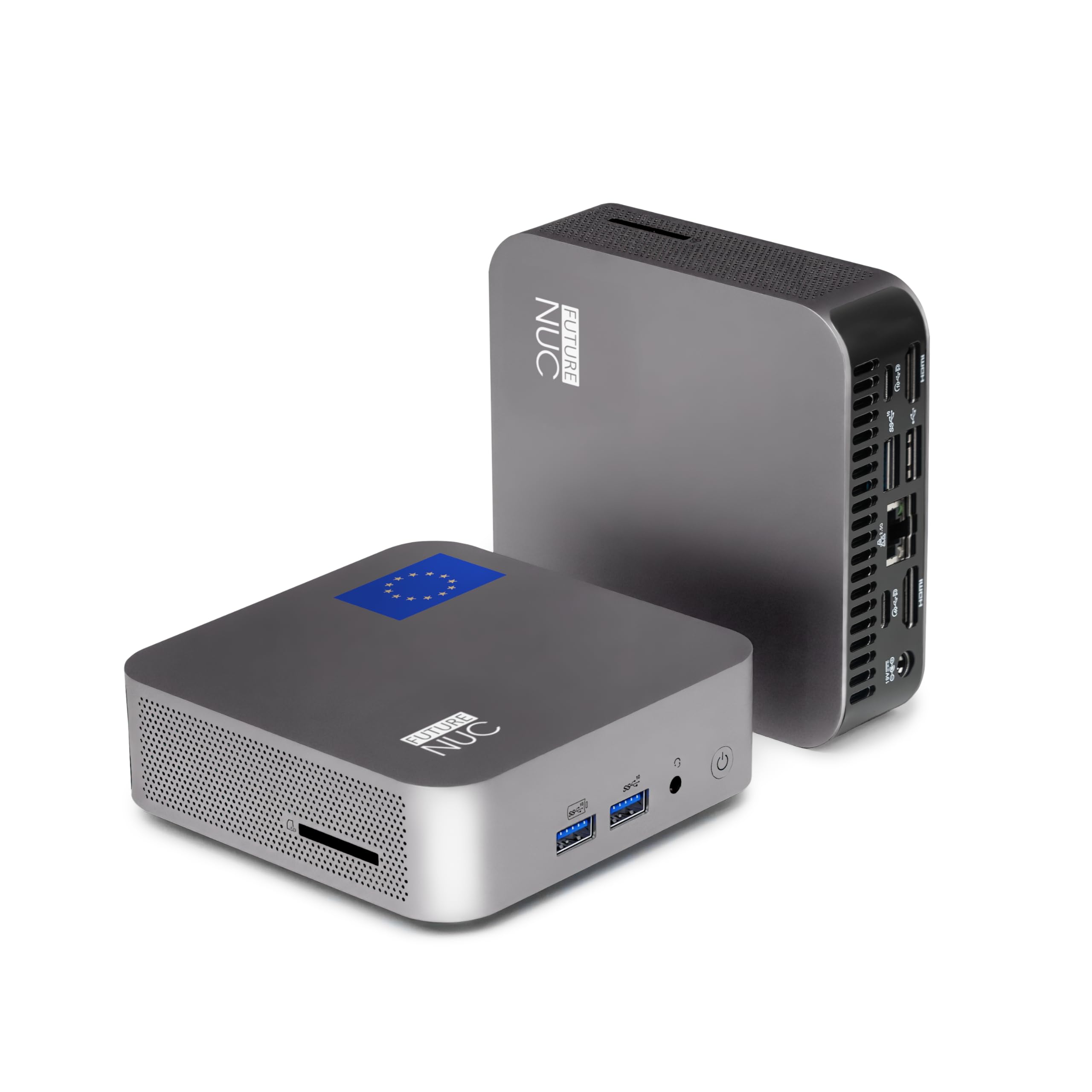 FutureNUC Mini PC AMD Ryzen® 5 7535HS • 8 núcleos hasta 4,8 GHz