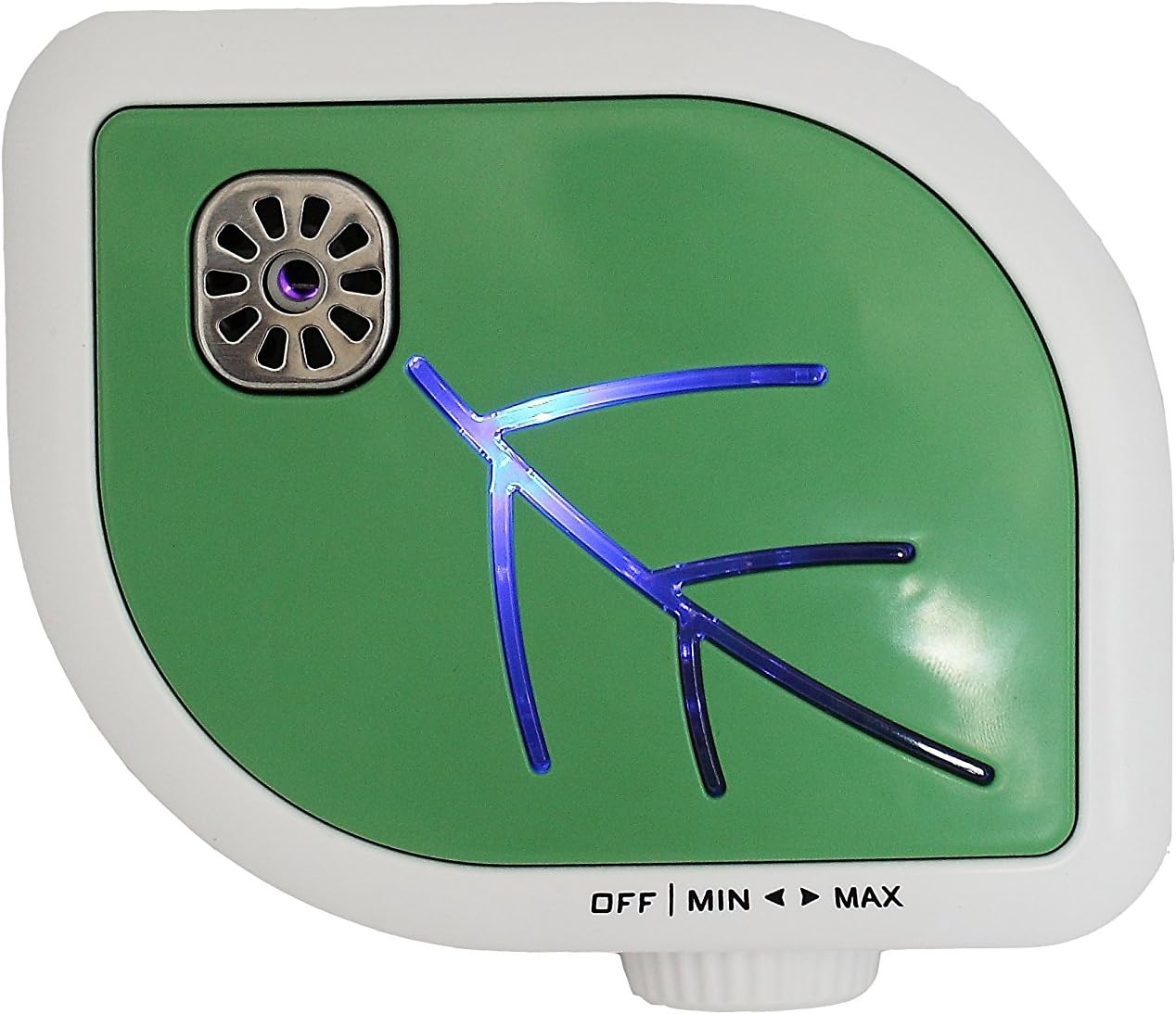Green Leaf Plug-in Adjustable Ozone Ionic Travel Portable Air Purifier (GREEN)