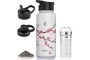 Cherry Blossom Tea Infuser Water Bottle