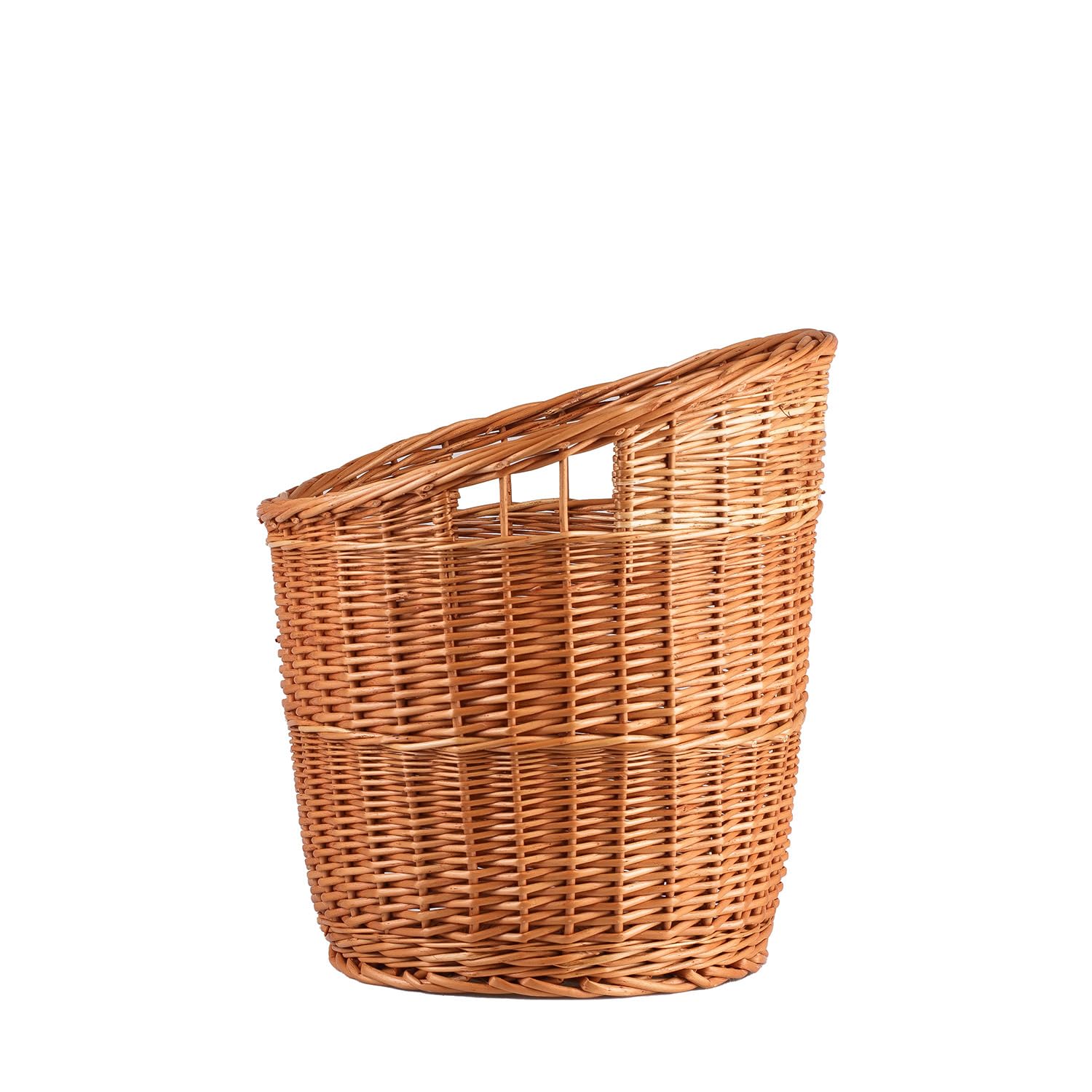 Lot de 2 paniers à baguettes, en osier, panier à pain, panier de service, support à pain, boîte à pain en osier naturel,rangement baguette