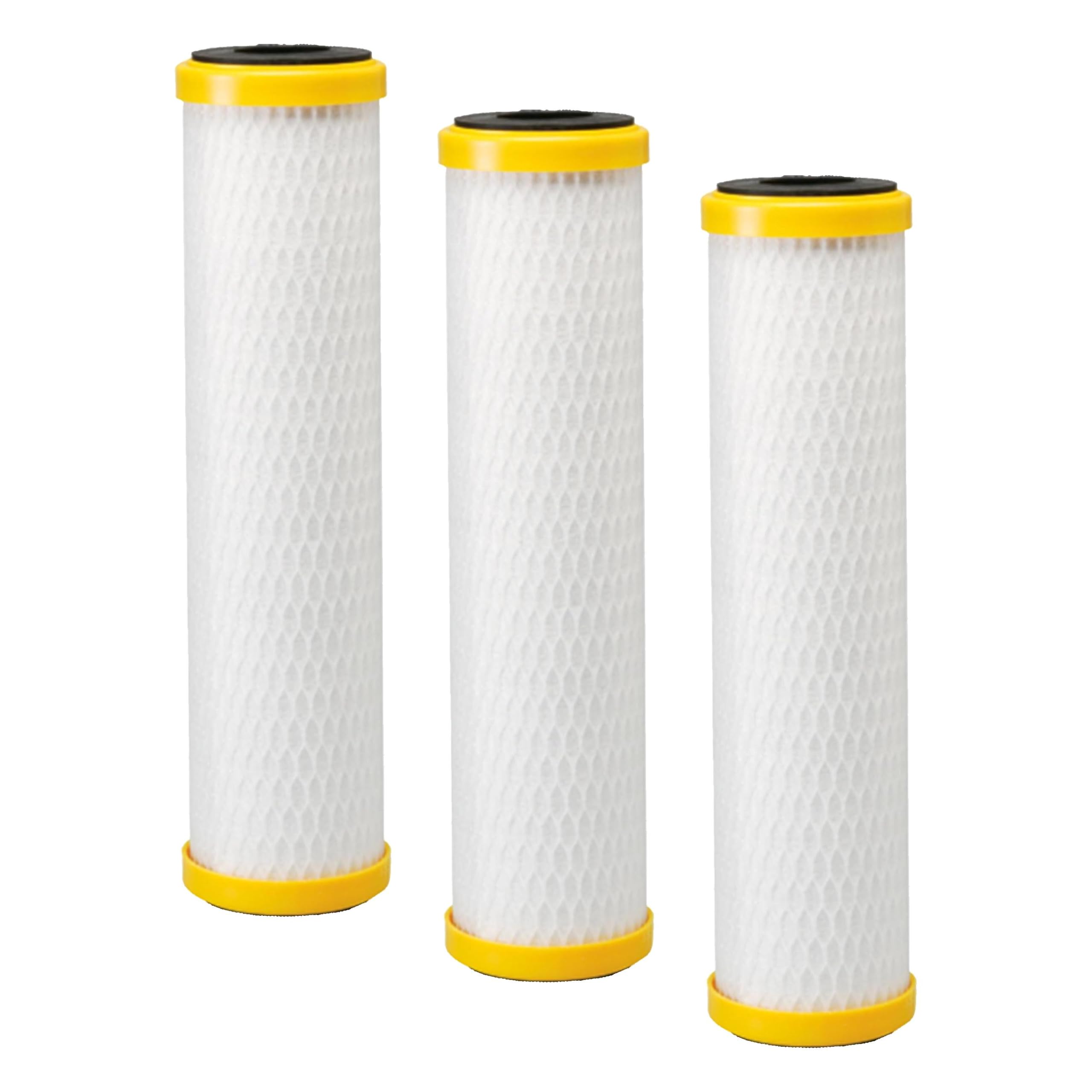 GE Advanced Single Stage Drinking Water System Replacement Filter, Fits GX1S01R Under Sink Filtration System, Replace Every 6 Months, FXULC 1 Count(Pack of 3)