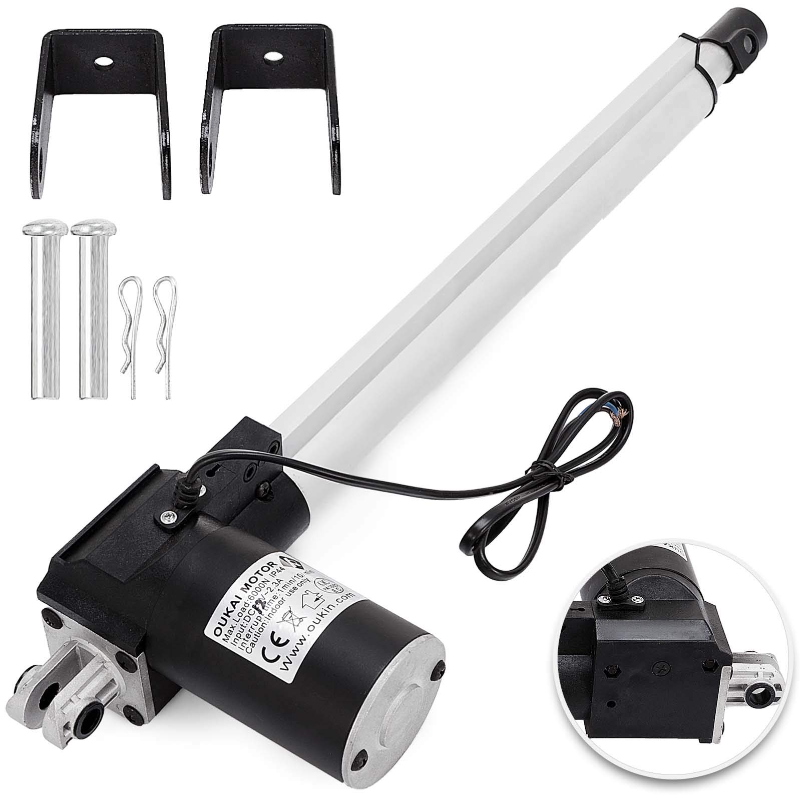 Hopopular 6000N/1320LB Linear Actuator 12 Inch Linear Actuator Stroke