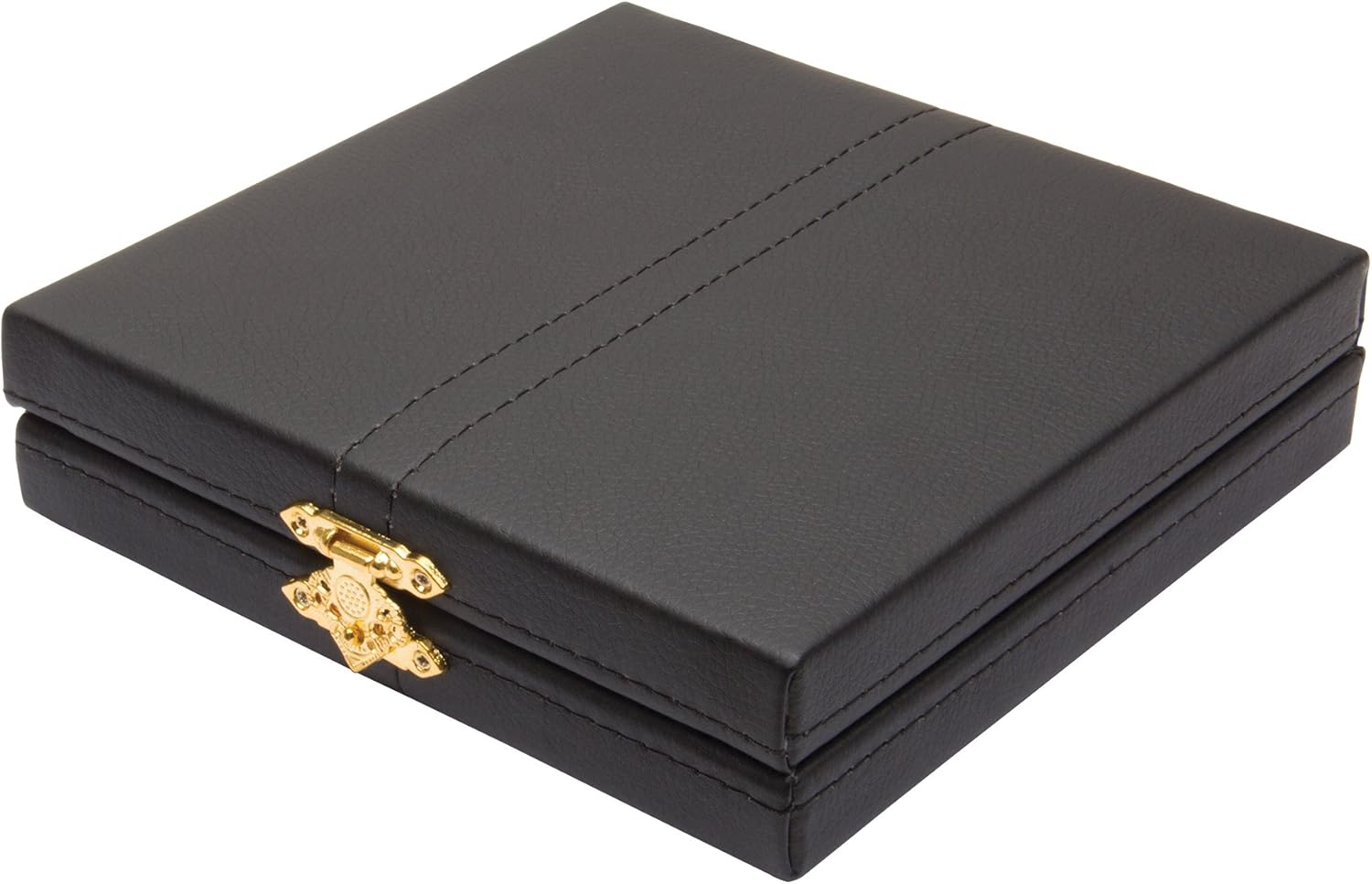 Neil Enterprises Inc. Deluxe DVD/CD Folio with Leather Box and Gold Clasp - Case of 6