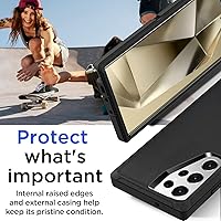 Vista 7 de AICase para Samsung Galaxy S24 Ultra (6.8 pulgadas) con protector de pantalla de vidrio, resistente protección contra caídas de cuerpo completo