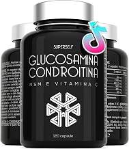 Glucosamine Chondroitin MSM - Glucosamine Complex High Dose - 1720mg Glucosamine Sulfate with Chondroitin, MSM and Vitamin C - 120 Capsules - Joint and Cartilage Supplement