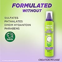 Vista 9 de Garnier Fructis - Espuma moldeadora para construir rizos estilizados, 6.8 onzas (El embalaje puede variar)