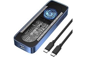 Acasis Enclosure: 10Gbps Speed, Ultimate Cooling, Up to 8TB SSD Capacity