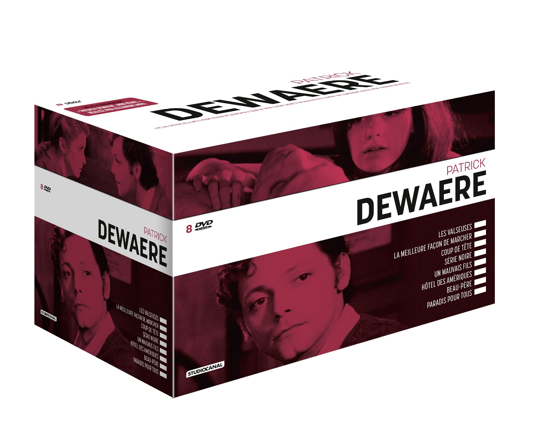 COFFRET 2022 : PATRICK DEWAERE - 8 DVD