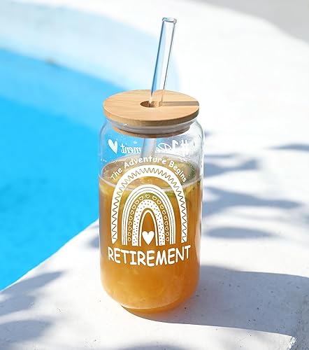 Miniatura 6 de ANOTION Regalos de jubilación, tazas de café de cristal para mujeres y hombres, elefante blanco y regalos divertidos, decoraciones de fiesta de