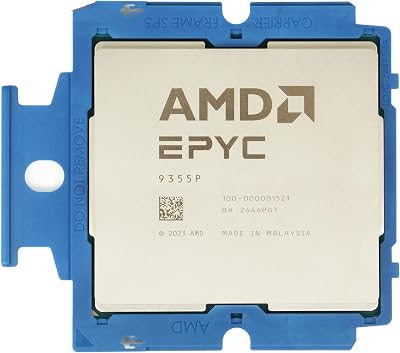 AMD Epyc 9355P Processor 3.55 Ghz 256 Mb L3, W129019982 (256 Mb L3)