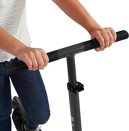 Miniatura 7 de Flyer Kickstart Max, Kick Scooter, manubrio ajustable y plegable, scooter negro de más de 8 años y hasta 220 libras