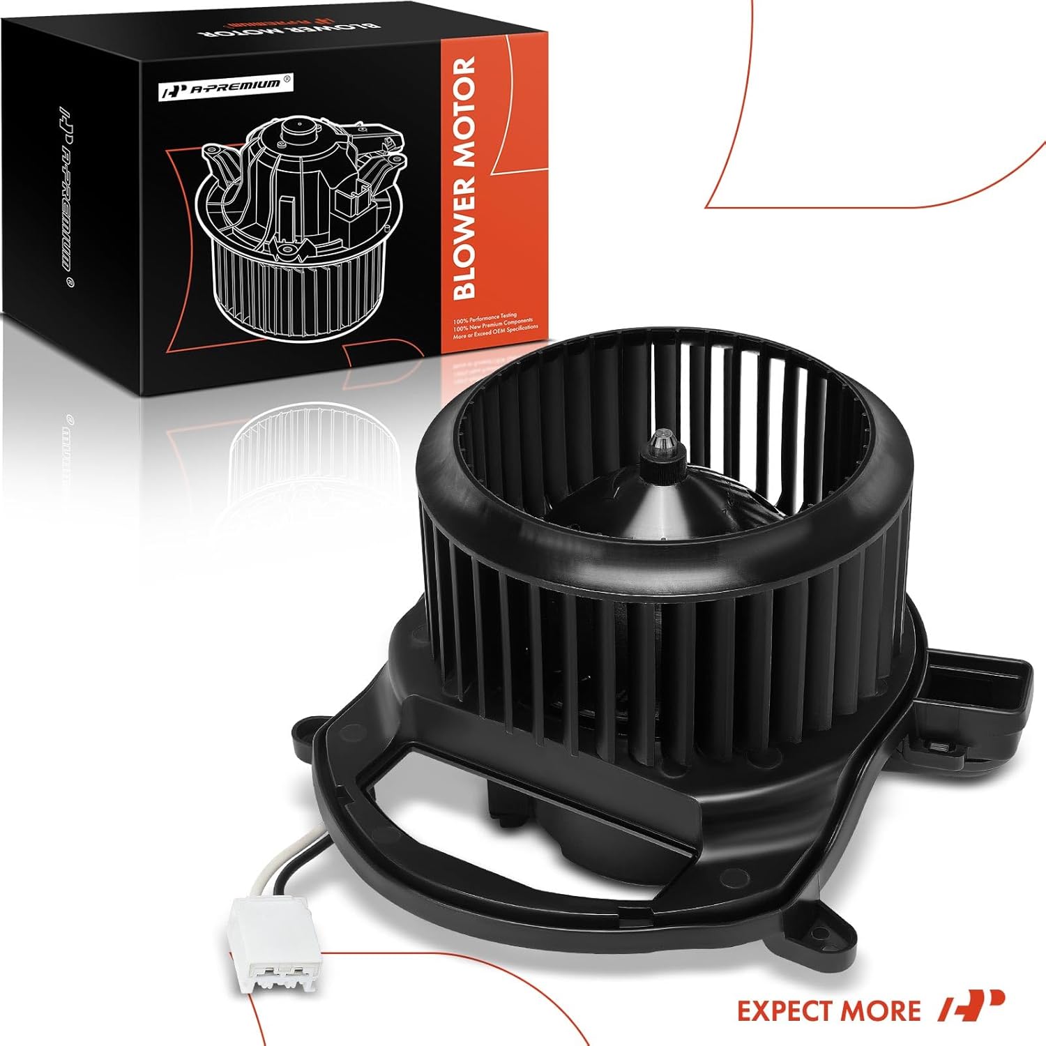 A-Premium Front HVAC Heater Blower Motor Compatible with Chevy Silverado 1500 2019-2021, Silverado 2500 HD/Silverado 3500 HD & GMC Sierra 1500/Sierra 2500 HD/Sierra 3500 HD 2020-2021