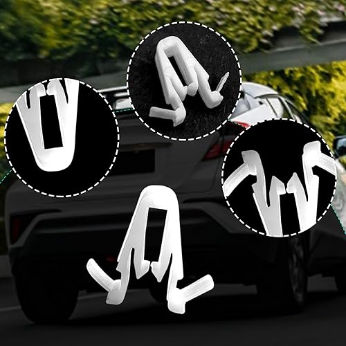 Miniatura 4 de 30 clips de moldeo para puerta y adornamiento compatibles con Toyota Lexus Tundra Tacoma Sequoia RAV4 Land Cruiser Highlander C-HR Yaris Scion xD