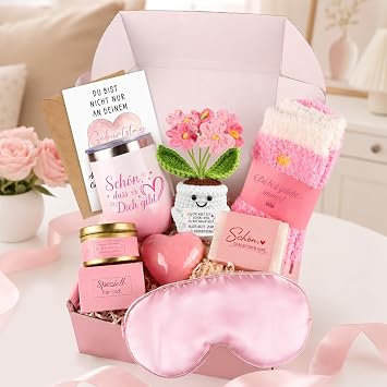 TUZELIYA Birthday Gift for Women 8 Pieces Beautiful Gift Set for Birthday Mother's Day Valentine's Day Christmas Gift Idea for Best Friend Mum Sister Wife Grandma