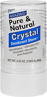 Thai Deodorant Stone Pure And Natural Crystal Deodorant Stone - 4.25 Oz