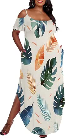 Amoretu Women's Summer Cold Shoulder Casual T-Shirt – Floral Print, V-Neck, Short Sleeve, Soft Stretch Fabric - View #5