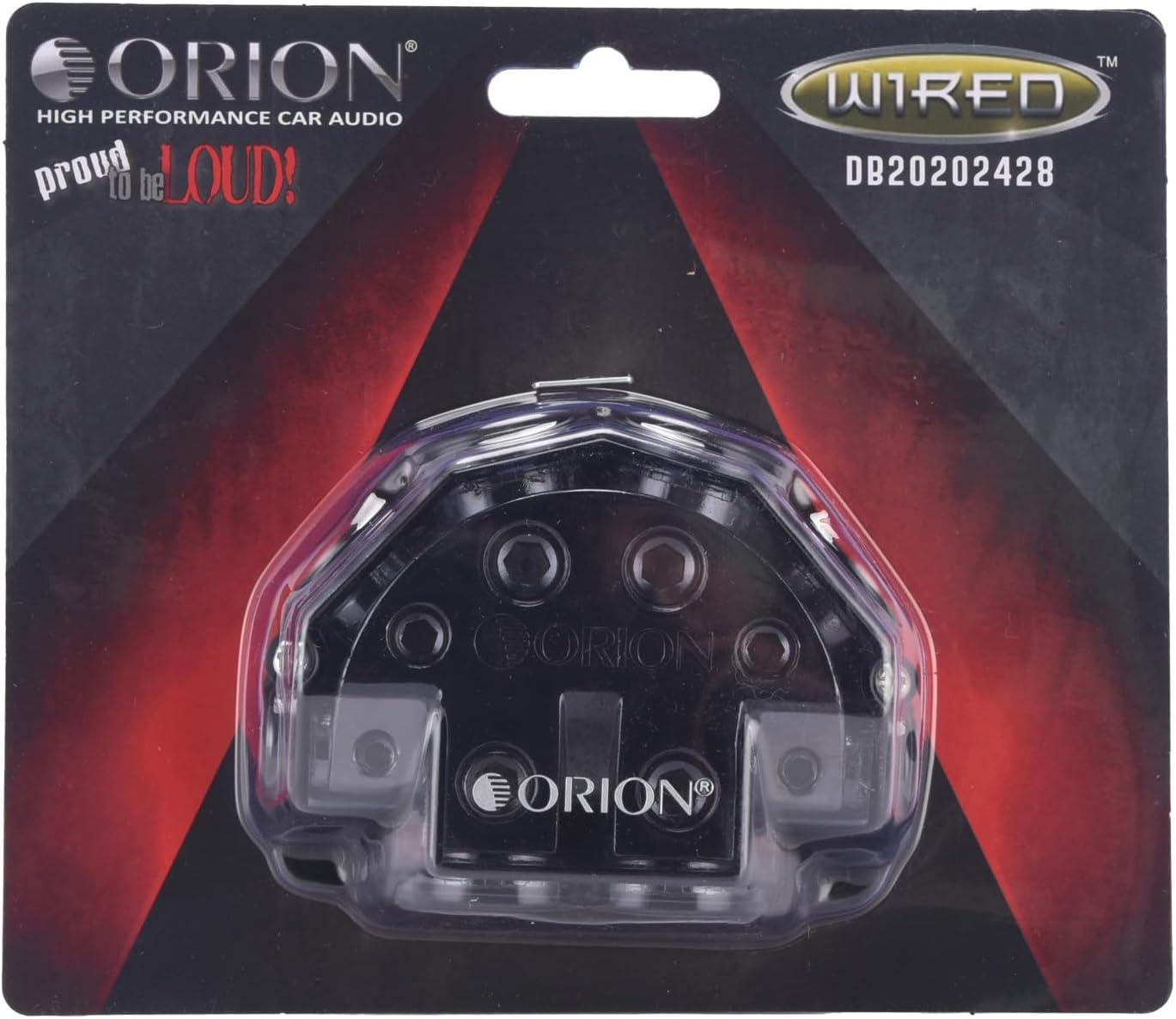 Orion XTR DB20202428 Power Ground Distribution Block, 2X 0/2 Gauge in Two 0 Input for 2X 4 Gauge 2X 8 Gauge Output, for Car Audio Amplifier | Auto Parts, Automotive, Marine, Motorcycle, Trucks, RV