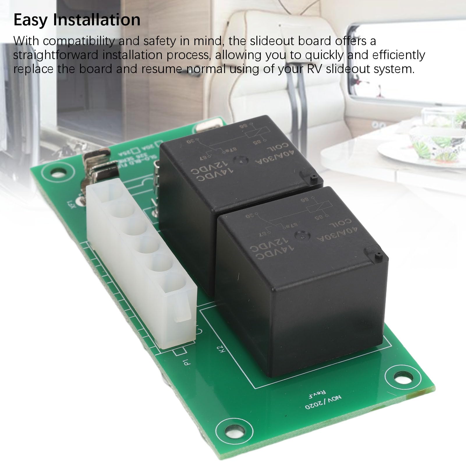 Slide Out Control Relay Module RV Slide Out Control Board RV Power Gear 140-1130 Slide Out Relay ...