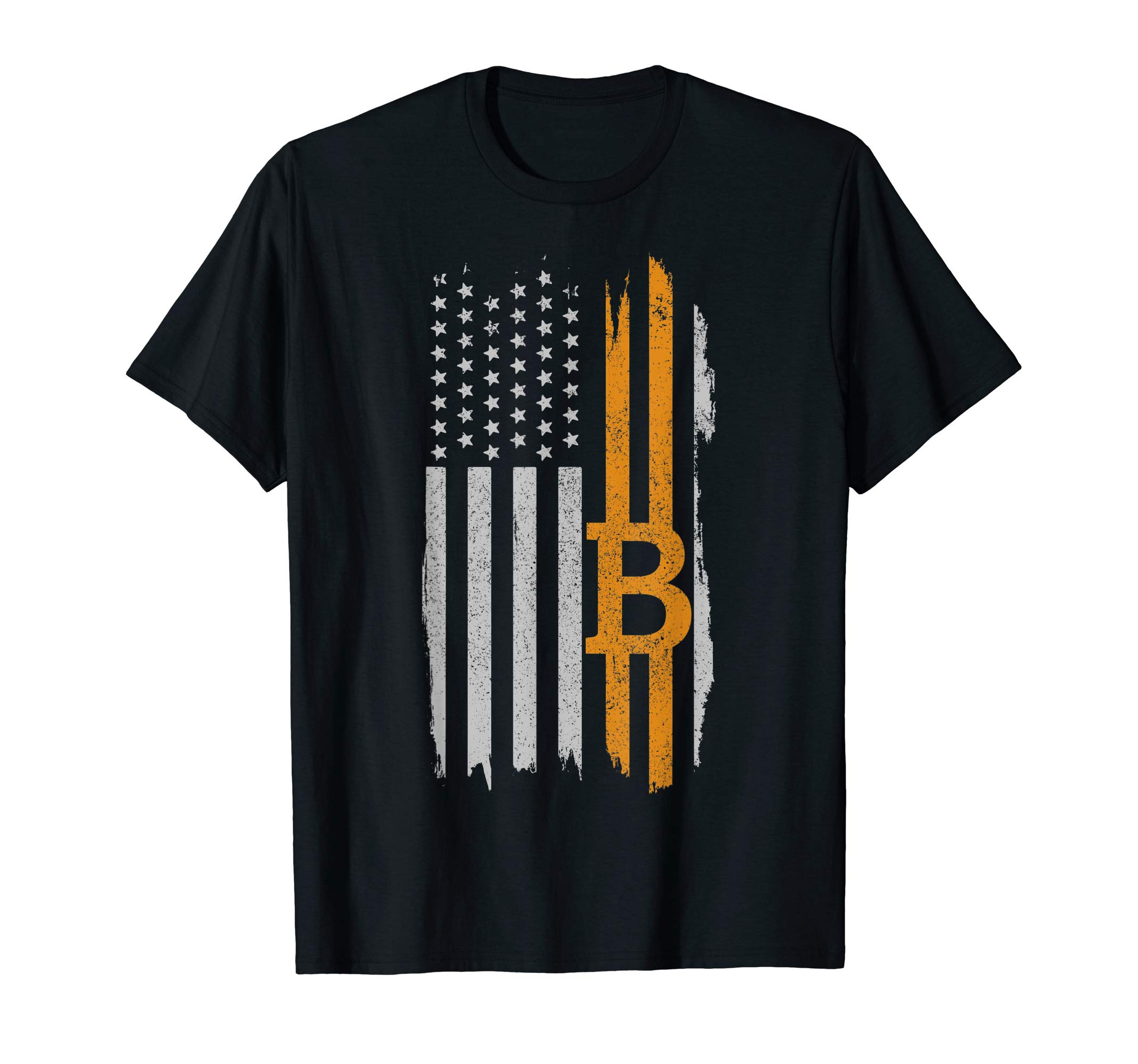 In Crypto We Trust Bitcoin Apparel Co Bitcoin American Flag | Desertcart  Seychelles